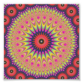 Thorn Mandala Fototryck
