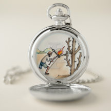 Thorn Rune Pocket Watch ᚦ | Viking Anglo-Saxon