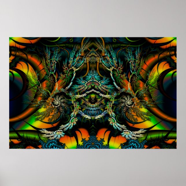 Thorne of Thornz 3D Symmetrical Fractal Poster (Framsidan)