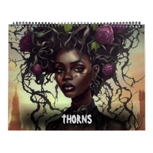 ThORNS by Ivy and Fladdermus Gothic Art Kalender
