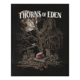 Thorns of Eden - Gothic Streetwear Design Fototryck