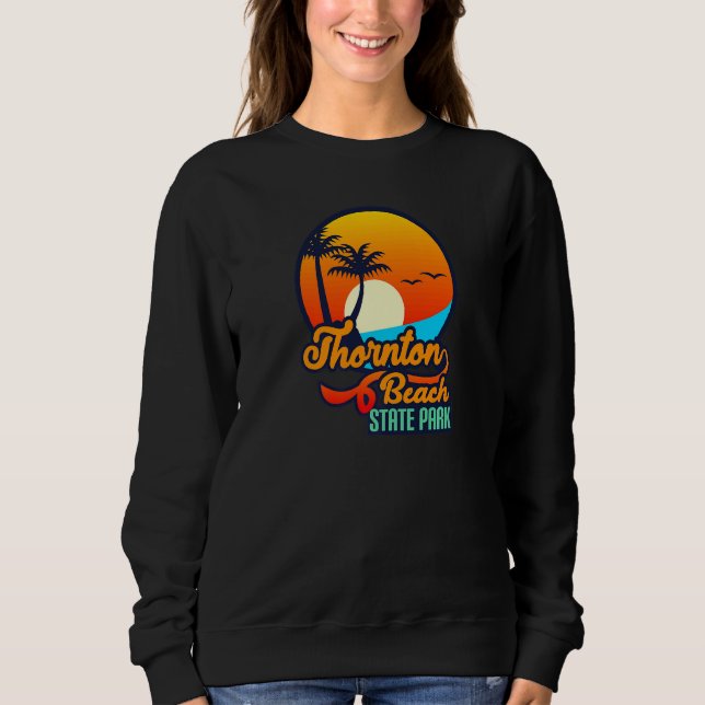 Thornton Beach State park California USA America   T Shirt (Framsida)
