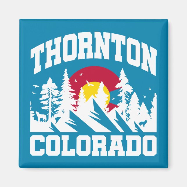 Thornton,Colorado Magnet (Framsidan)