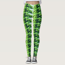 THORNY GRÖNT Leggings