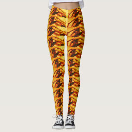 THORNY GULT ORANGE Leggings