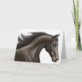 Thoroughavlade Racehorse Card Kort