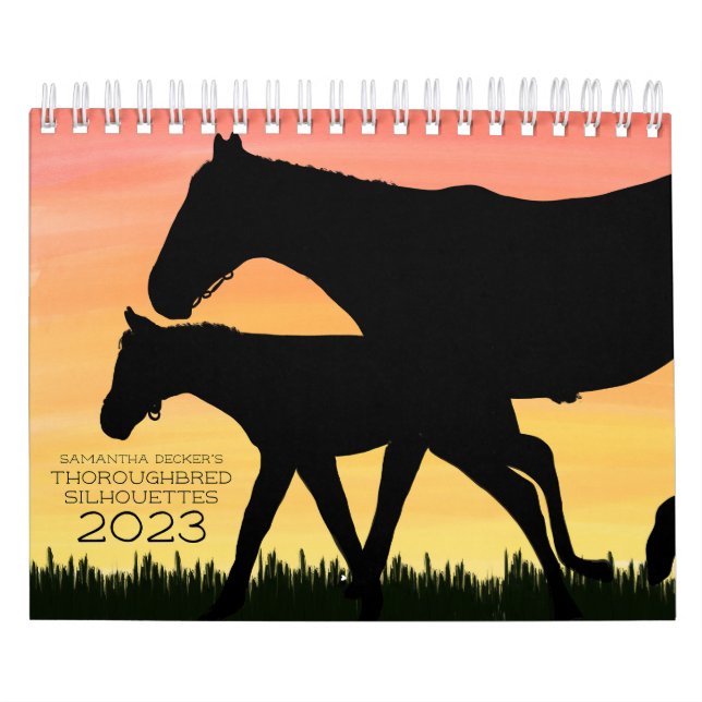 Thoroughavlade Silhouettes 2023 Calendar Kalender (Omslag)