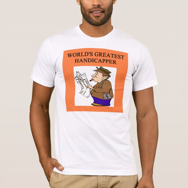 thoroughbredhästkapplöpning t-shirt (Framsida)