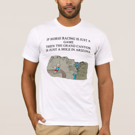 thoroughbredhästkapplöpningdesign t-shirt