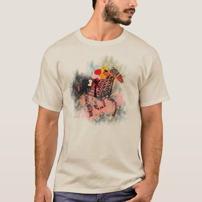 ThoroughbredRacehorseT-tröja T-shirt (Framsida)