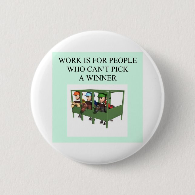 thoroughbredtävlaälskare knapp (Framsida)