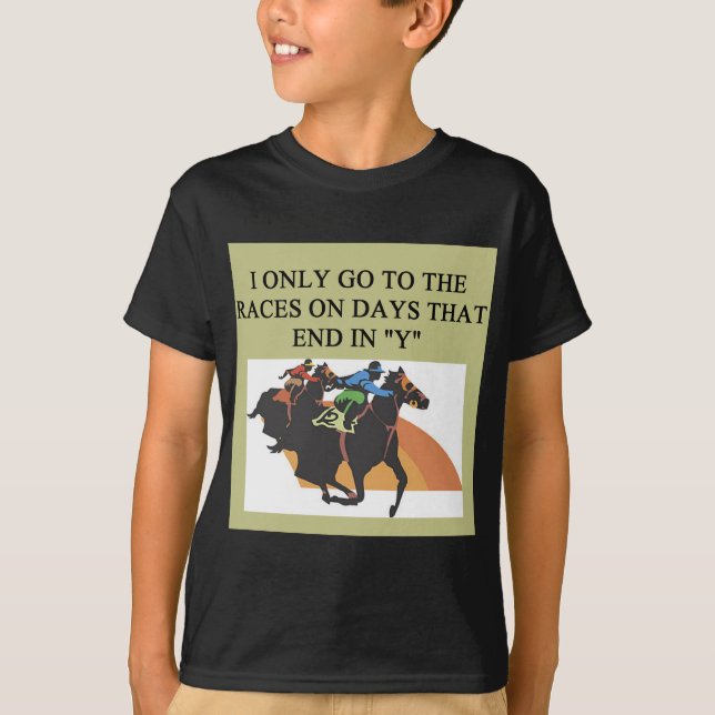 thoroughbredtävlaälskare tee shirt (Framsida)