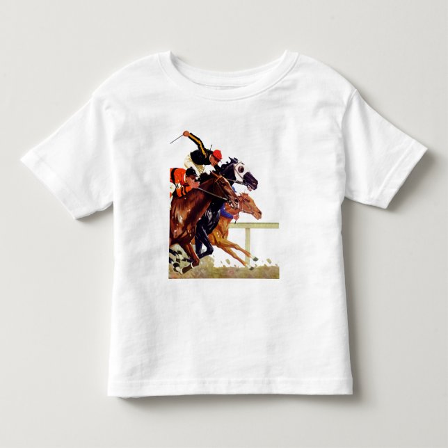 Thoroughbredtävling T-shirt (Framsida)