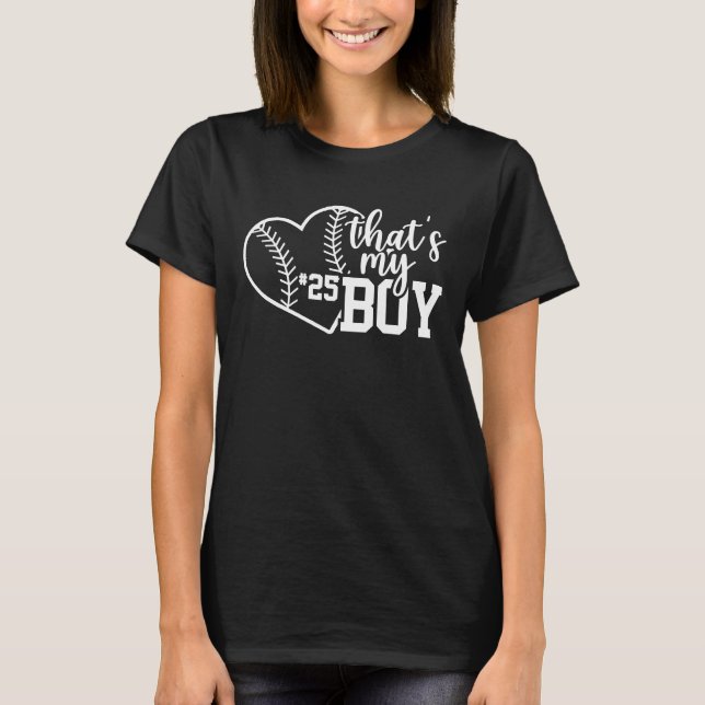 Thors Anpassningsbar Baseball Mamma Softball Mamma T Shirt (Framsida)