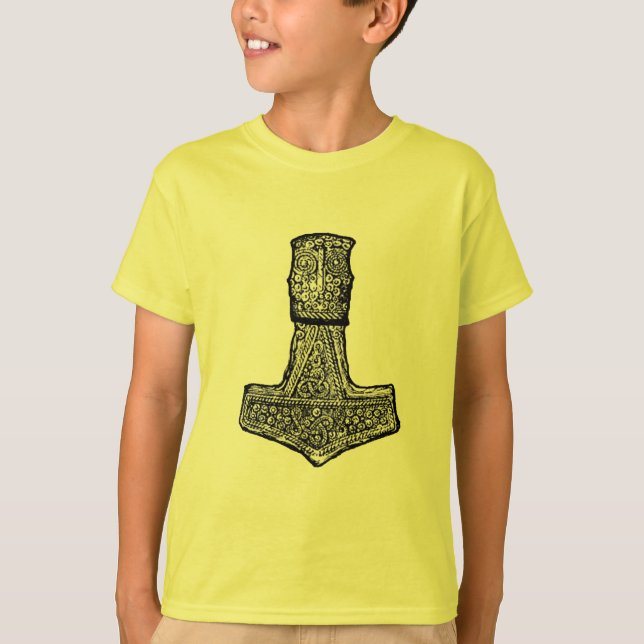 Thors bultar Viking som älskare bultar skjortan Tee Shirt (Framsida)