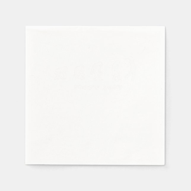 Thors Golf Golfing Golfer Golf Player Putter Gift Pappersservett (Framsidan)