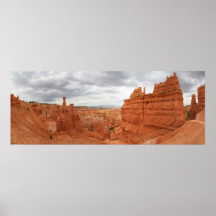 Thors Hammer Bryce Canyon Utah förenade Stater Poster