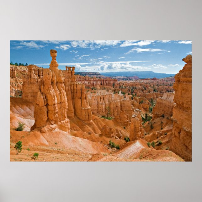 Thors Hammer Forformation Bryce Canyon National Pa Poster (Framsidan)