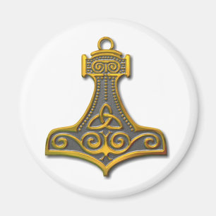 Thors Hammer-guld Magnet