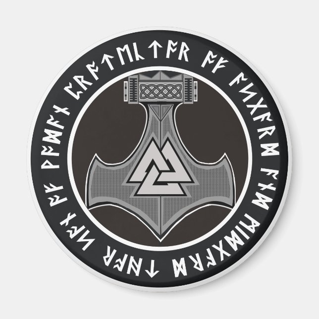 Thors Hammer Magnet (Framsidan)