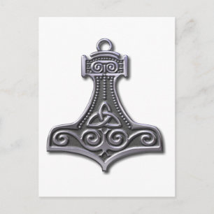 Thors Hammer-silver Vykort