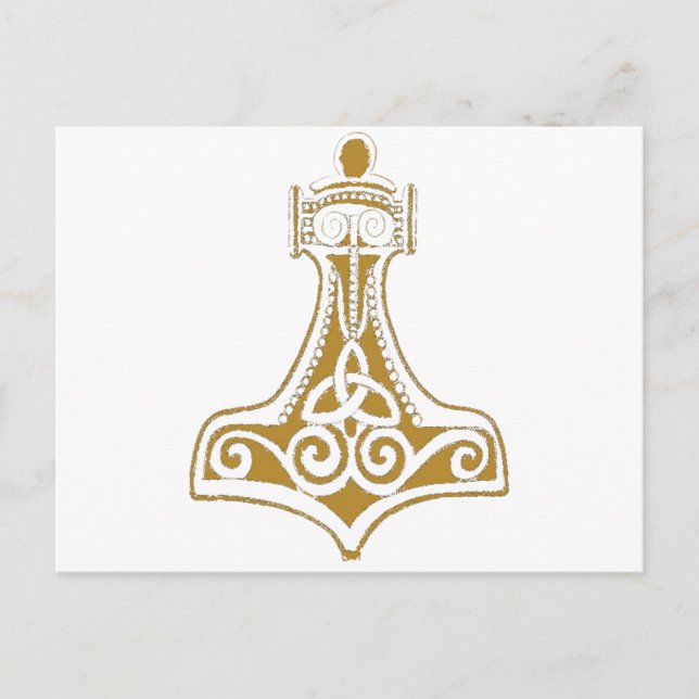Thors Hammer Vykort (Framsida)