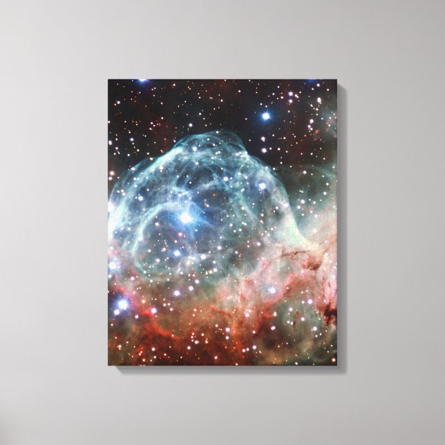 Thors Helmet Nebula Space Canvastryck (Framsida)