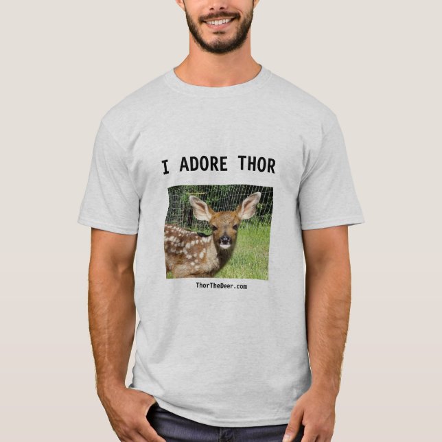Thors-Manarna Hjort-Shirt T Shirt (Framsida)