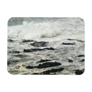 Thor's well, Cape Perpetua, Oregon Kusten Magnet