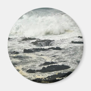 Thor's well, Cape Perpetua, Oregon Kusten Magnet