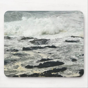 Thor's well, Cape Perpetua, Oregon Kusten Musmatta