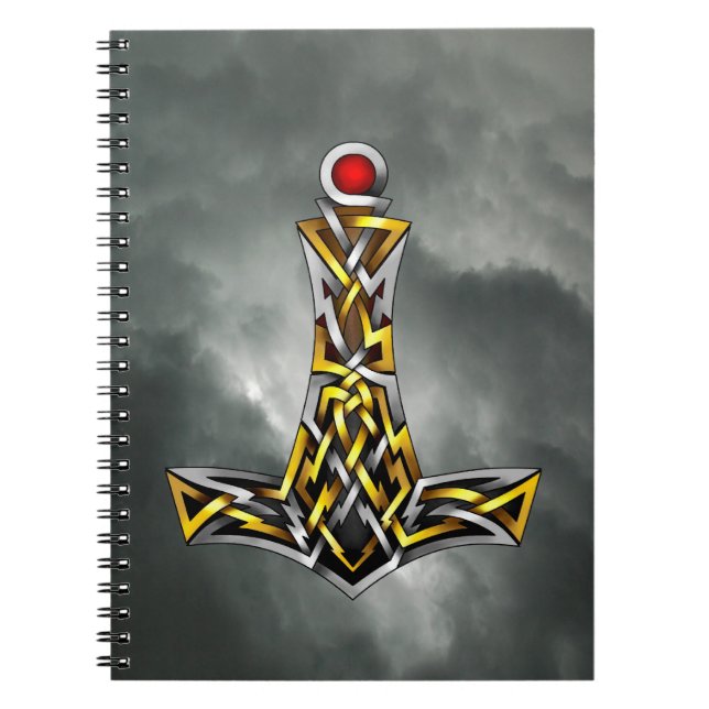 Thor'sen bultar anteckningsbok med spiral (Framsidan)