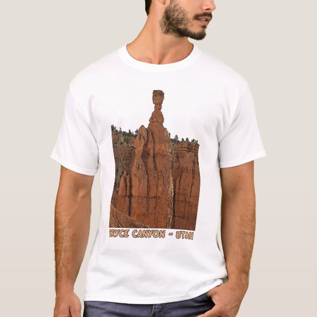 Thor'sen bultar - den Bryce kanjonen T Shirt (Framsida)