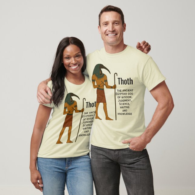 Thoth, den forntida egyptiska visdomsguden t shirt (Unisex)
