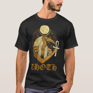 THOTH  Egyptian God Of Moon Science And believe i  T Shirt