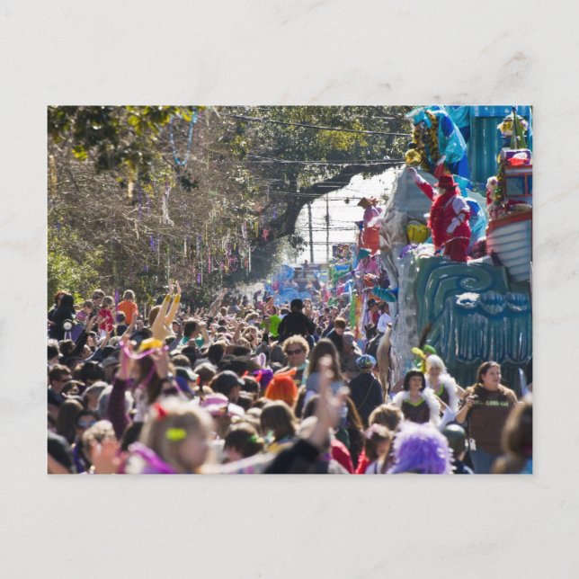 Thoth Mardi Gras Vykort (Framsida)