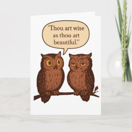 Thou art wise and beautiful kort