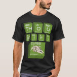 THOU SCI-FI Spacesship T Shirt<br><div class="desc">Perfekten till familjens sci-fi fläkt! Med coola anpassningsbar regelbundet bord inslag,  anpassningsbar och fet text. Njut!</div>