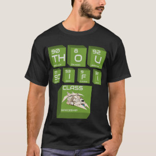 THOU SCI-FI Spacesship T Shirt