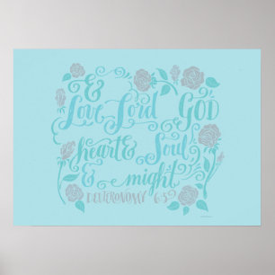 Thou Shalt Kärlek, Herren Gud Poster
