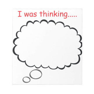 Thoughts Notepad Anteckningsblock