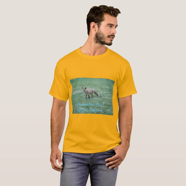Thousand Oaks Park San Jose T Shirt (Hel framsida)