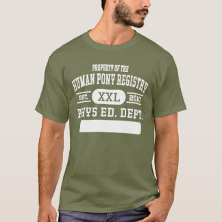 THPR Phys Ed. T-tröja för avdelning v2.4 Tee Shirt