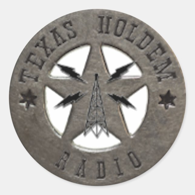 THR Stickers Runt Klistermärke (Framsida)