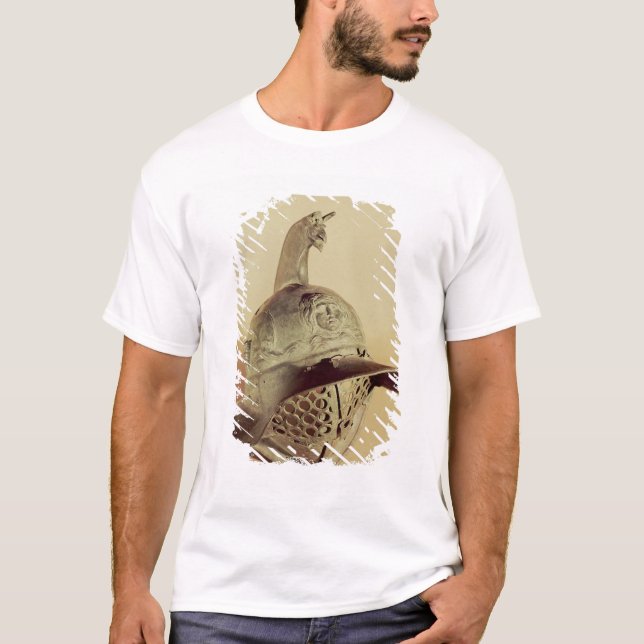 Thracian gladiators hjälm t shirt (Framsida)