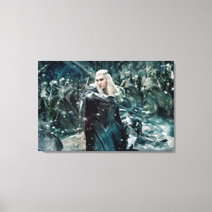Thranduil i strid canvastryck