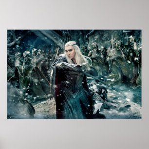 Thranduil i strid poster