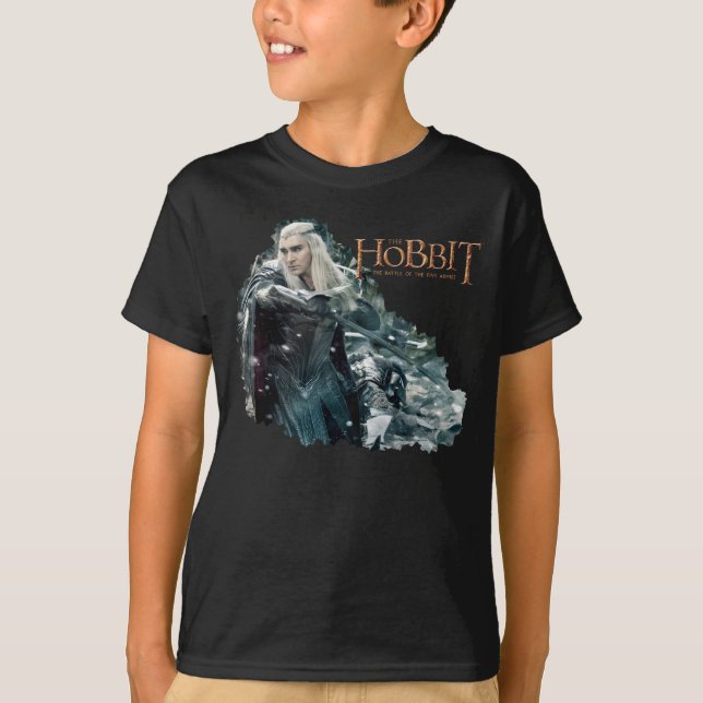 Thranduil i strid tee shirt (Framsida)