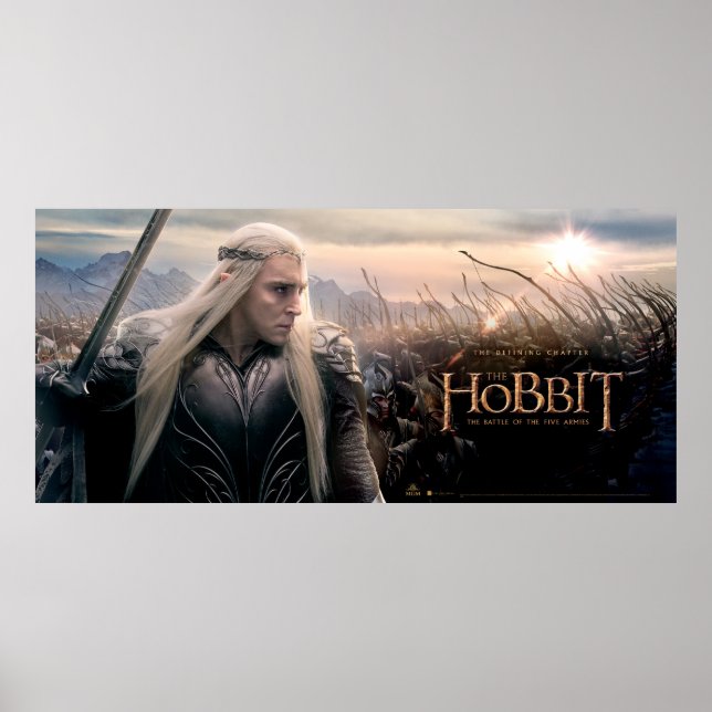 Thranduil Leading Army Poster (Framsidan)