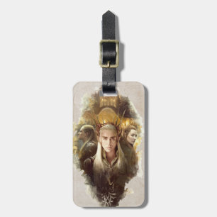 Thranduil, LEGOLAS GREENLEAF™ och TAURIEL™ Graphic Bagagebricka